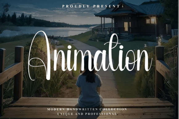 Animation: A Handwritten Font with Organic Charm and Professional Impact