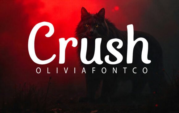 Crush: A Bold Font That Speaks Volumes