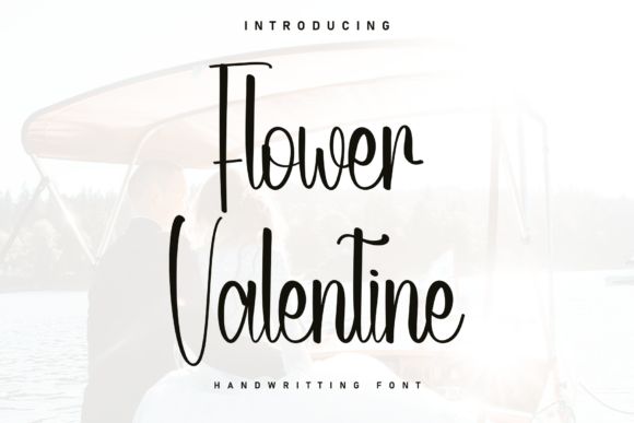 Flower Valentine Font: A Handwritten Style for Modern Design