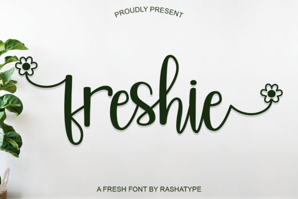 Freshie Font: A Beautiful Handwritten Style for Design Enthusiasts