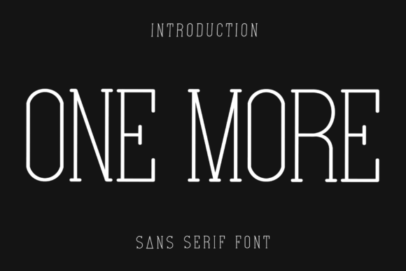 One More: A Handwritten Font for Elegance and Versatility