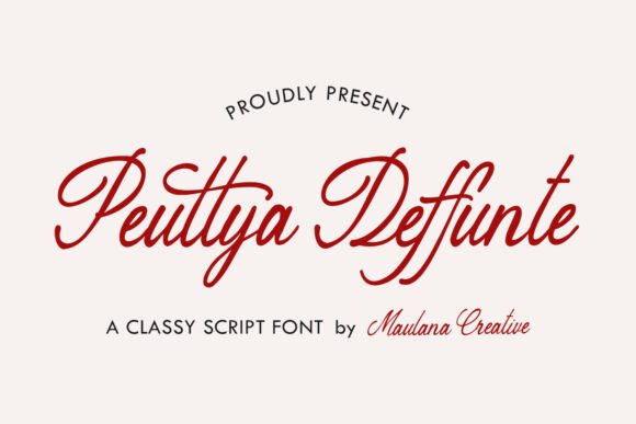 Peuttya Deffunte: The Font That Elevates Your Creative Projects
