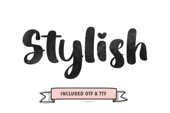 Stylish Brush: A Handwritten Brush Font That Captures Audacious Expressiveness