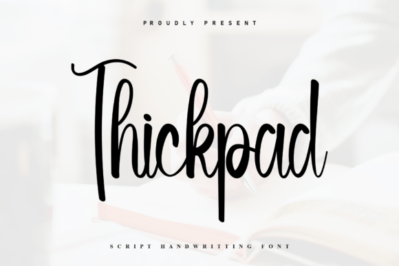 Thickpad: A Font That Speaks with Heart